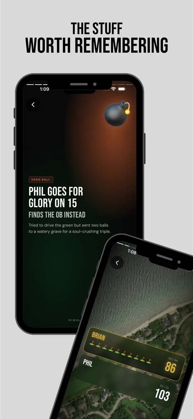 18Recap mobile app