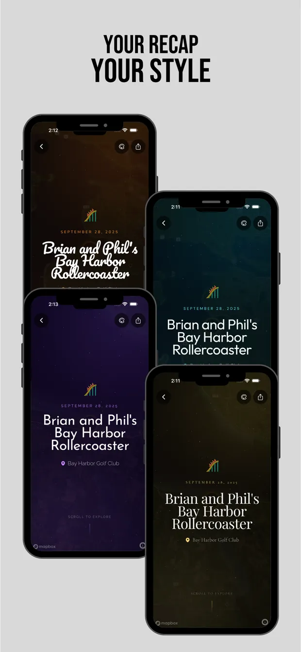 18Recap mobile app